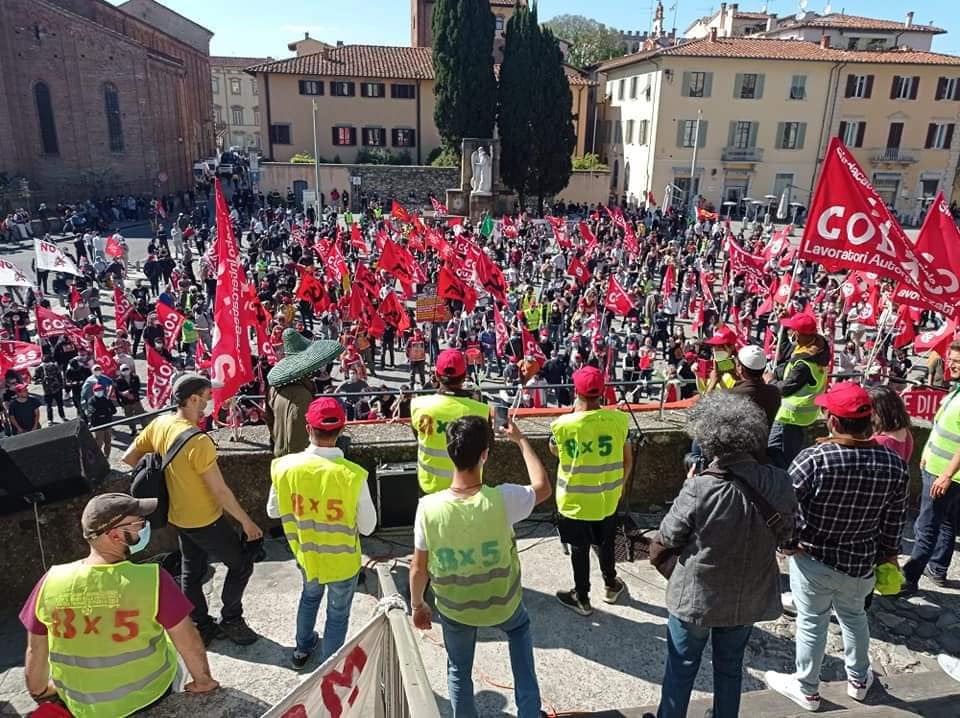 [PRATO] Gli Operai Texprint Non Mollano! Durante La Manifestazione ...