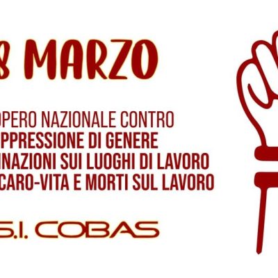 8 marzo sciopero