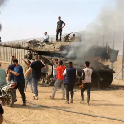 Gaza carro armato israeliano palestina guerra