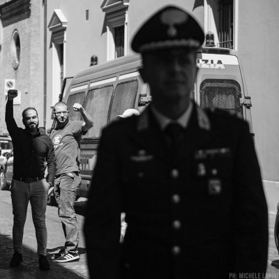 arafat carlo sicobas repressione polizia piacenza liberi