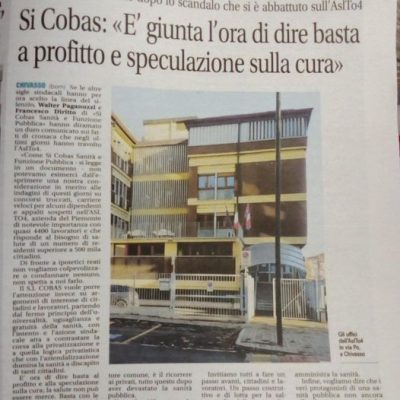 asl to4 torino sanità ospedale