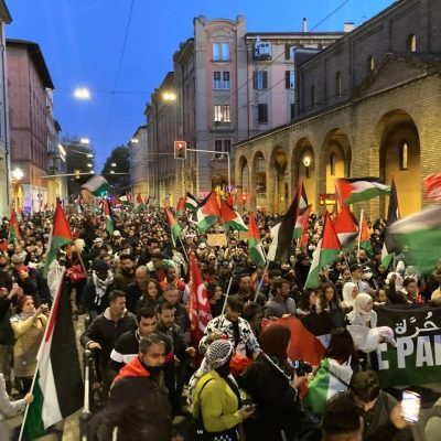 bologna manifestazione palestina