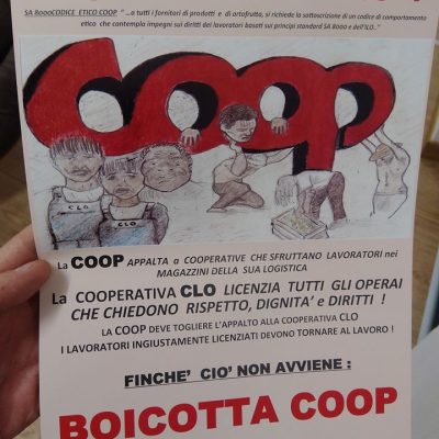coop campagna boicottaggio