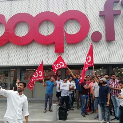 coop protesta