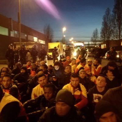 dhl carpiano sciopero