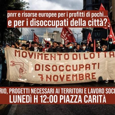 disoccupati napoli 1