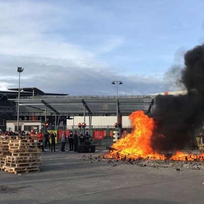 fedex belgio liegi sciopero