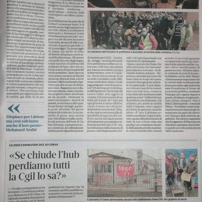 fedex bologna cgil solidarietà