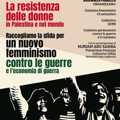 femminismo donne palestina guerre