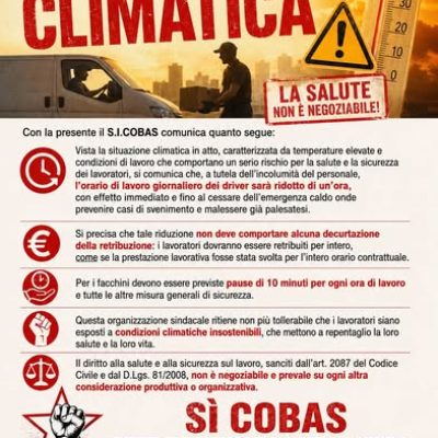FOTO EMERGENZA CLIMATICA
