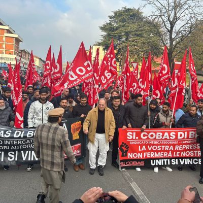 foto si cobas brescia