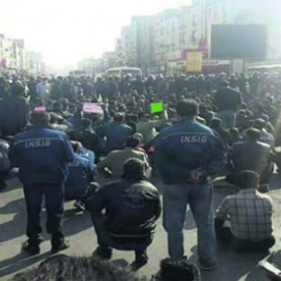 iran lavoratori sciopero