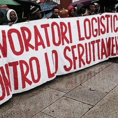 lavoratori logistica contro sfruttamento