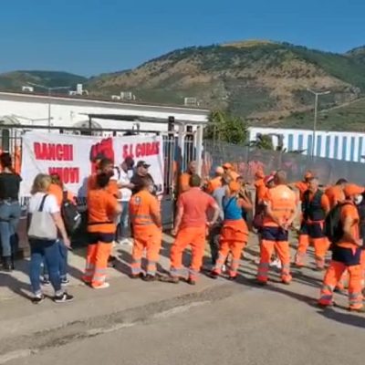 lavoratori manutenzione stradale caserta napoli banchi nuovi