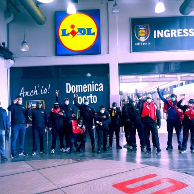 lidl via bologna sciopero torino