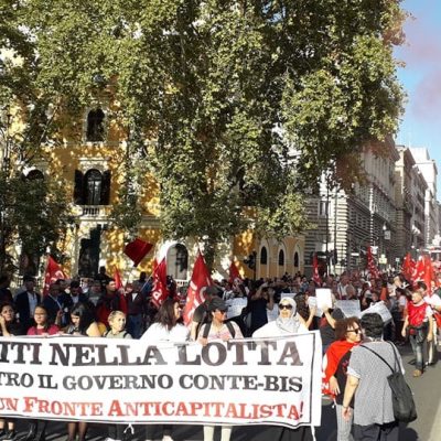 manifestazione roma