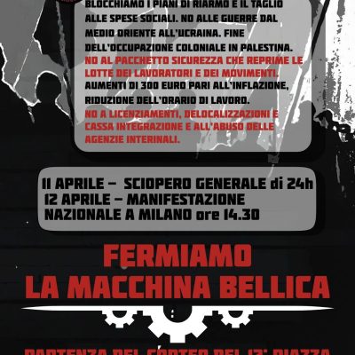 MANIFESTO PER 12 APRILE
