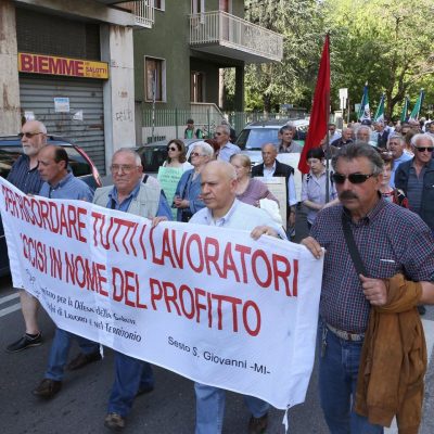 milano morti lavoro tagarelli cip