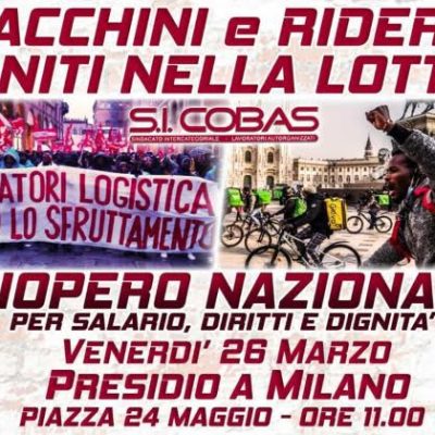 milano sciopero 26 marzo