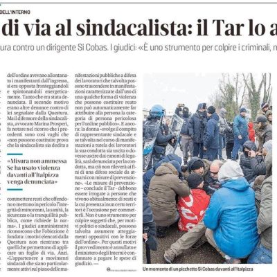 modena foglio via annullato