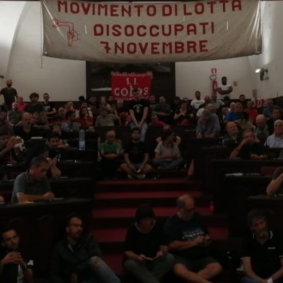napoli assemblea repressione sindacato