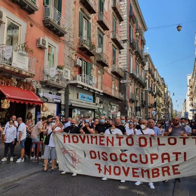 napoli disoccupati 1