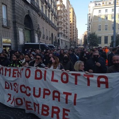 napoli disoccupati