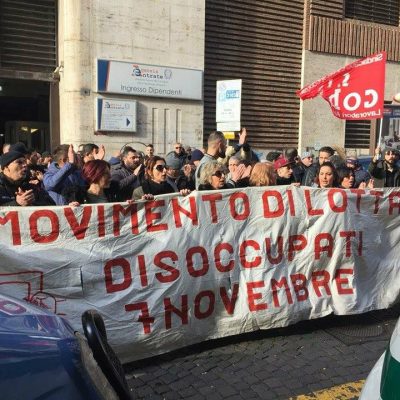 napoli disoccupati campagne elettorali sulla pelle