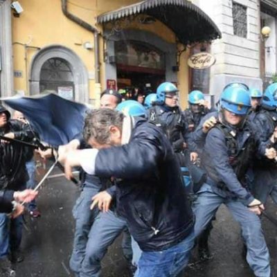 napoli disoccupati in lotta pd