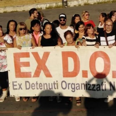 napoli disoccupati manifestazione carcere