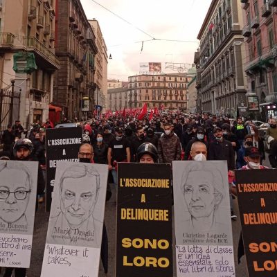 napoli disoccupati movimento 7 novembre repressione