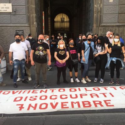 napoli disoccupati prefettura