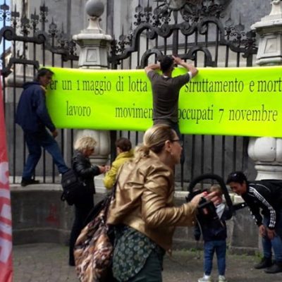napoli disoccupati primo maggio
