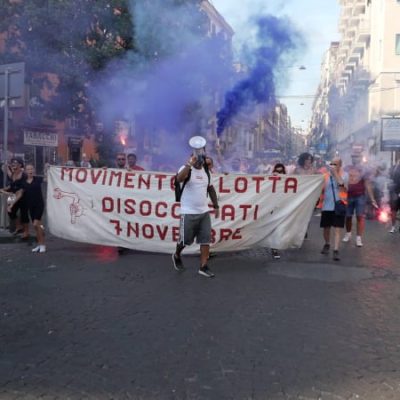napoli manifestazione