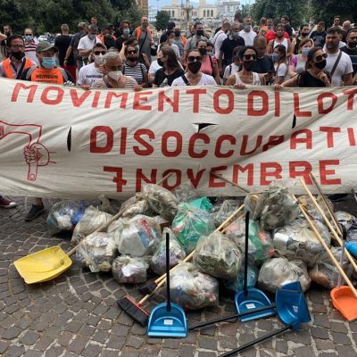 napoli spazzatura maschio angioino