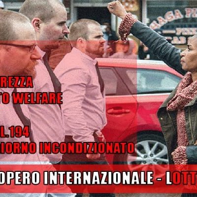 otto marzo sciopero donna nera