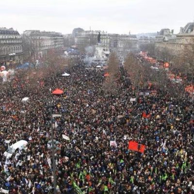 parigi francia sciopero generale