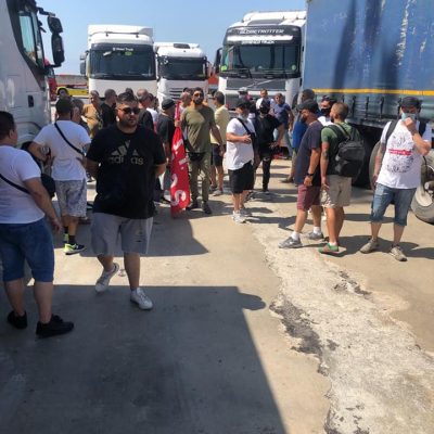 porto napoli sciopero sicobas