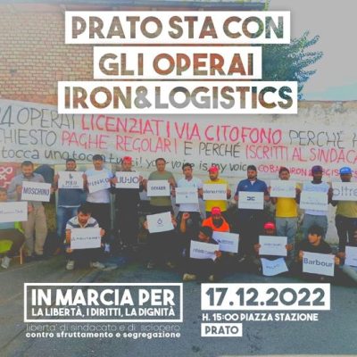 prato iron logistics marcia libertà