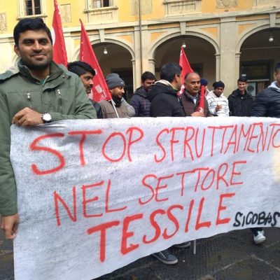 prato protesta sicobas