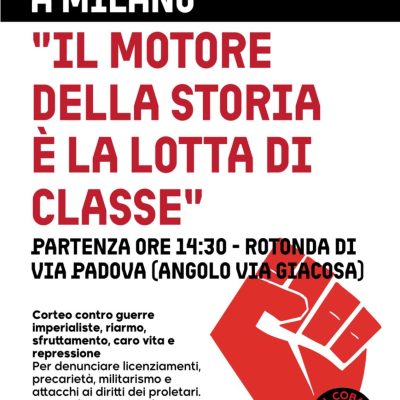 PRIMO MAGGIO SI COBAS