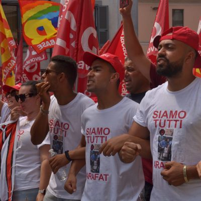 repressione piacenza aldo arafat