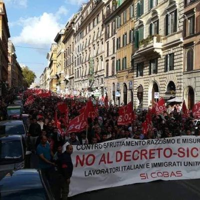 roma corteo