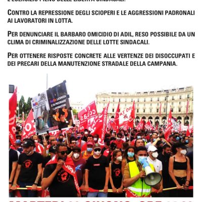 roma manifestazione fedex disoccupati