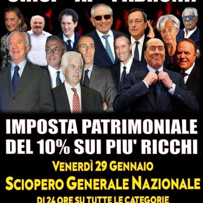 sciopero generale 29 ricchi