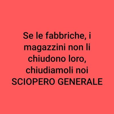 sciopero generale