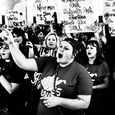 stati uniti maestre sciopero