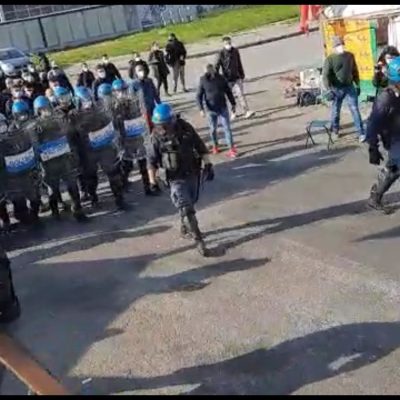 texprint prato polizia repressione